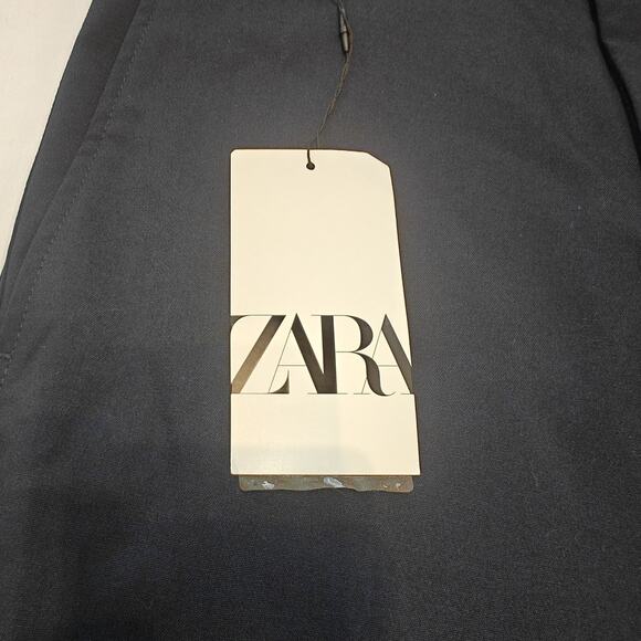 Zara Mens The Driver Pants Size small 30 Comfort Fit Dark Blue NWT - Picture 3 of 16